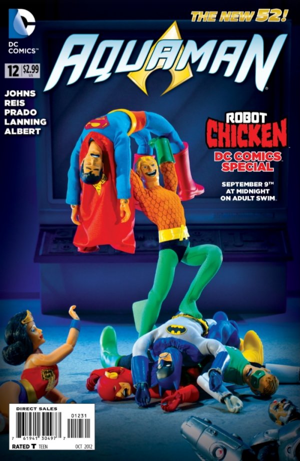 Aquaman (2011) #12 Robot Chicken Variant (1:10) <BINS>