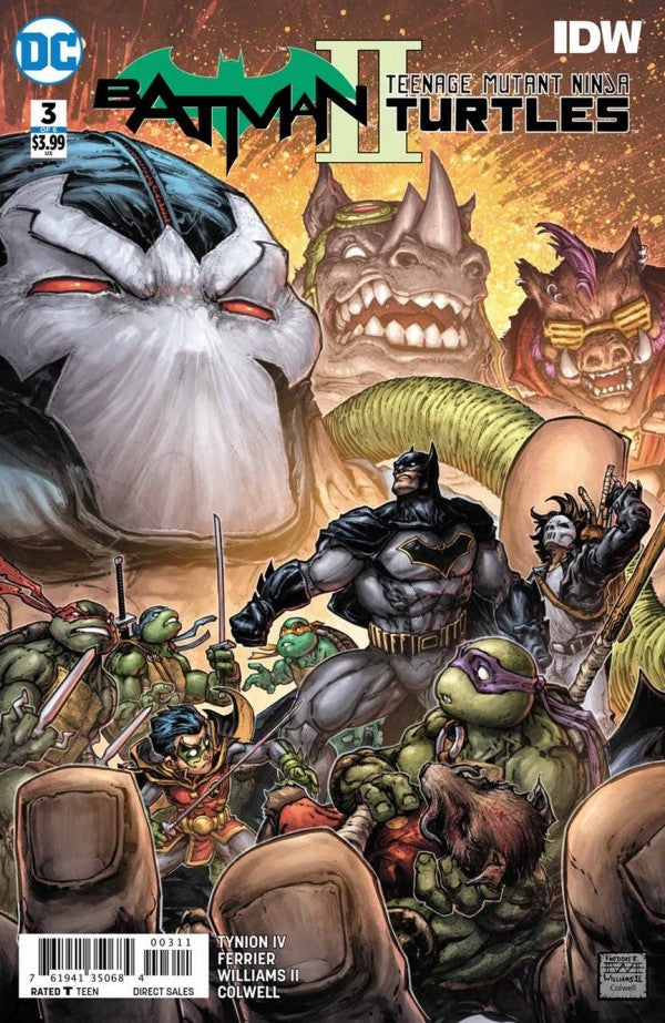 Batman/Teenage Mutant Ninja Turtles II (2017) #3 <BINS>