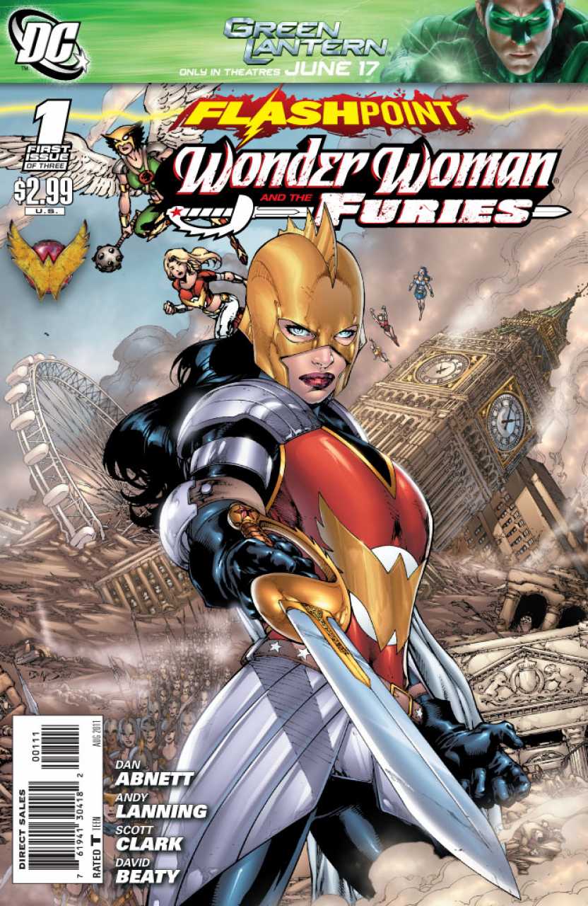 Flashpoint: Wonder Woman and the Furies (2011) #1 <BINS>