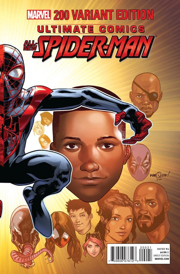 Ultimate Spider-Man (2000) #200 Marquez Cover