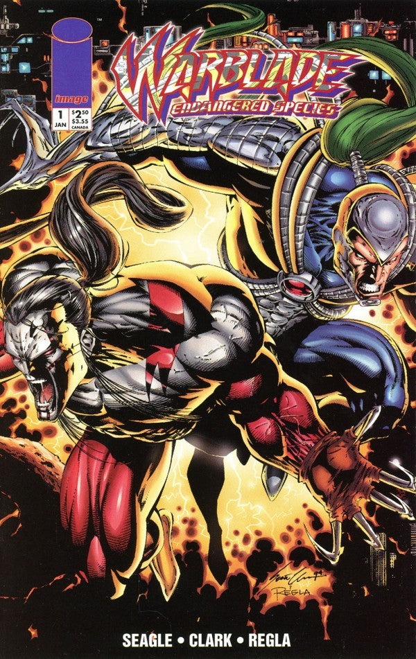 Warblade: Endangered Species (1995) #1 VF