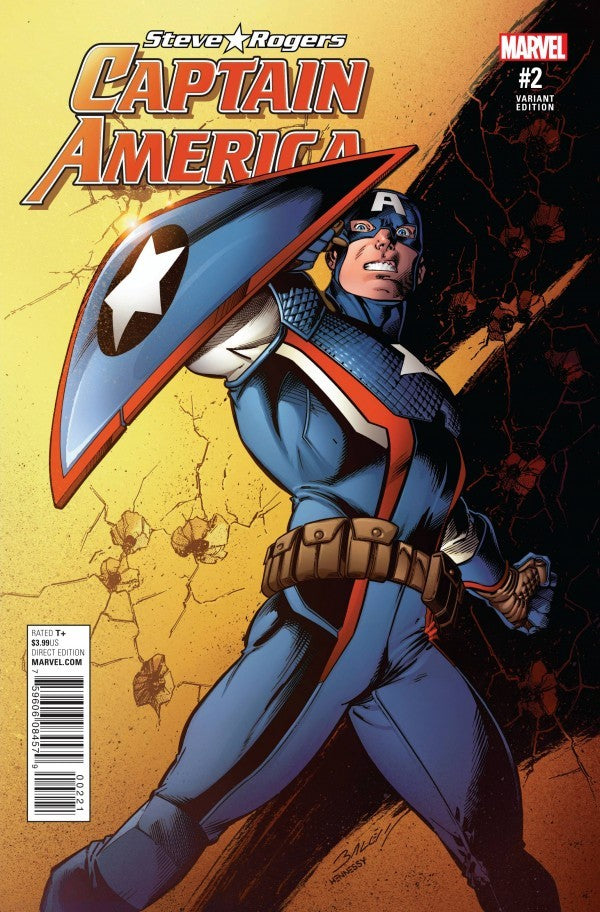 Captain America: Steve Rogers (2016) #2 Mark Bagley Variant (1:25) <BINS>