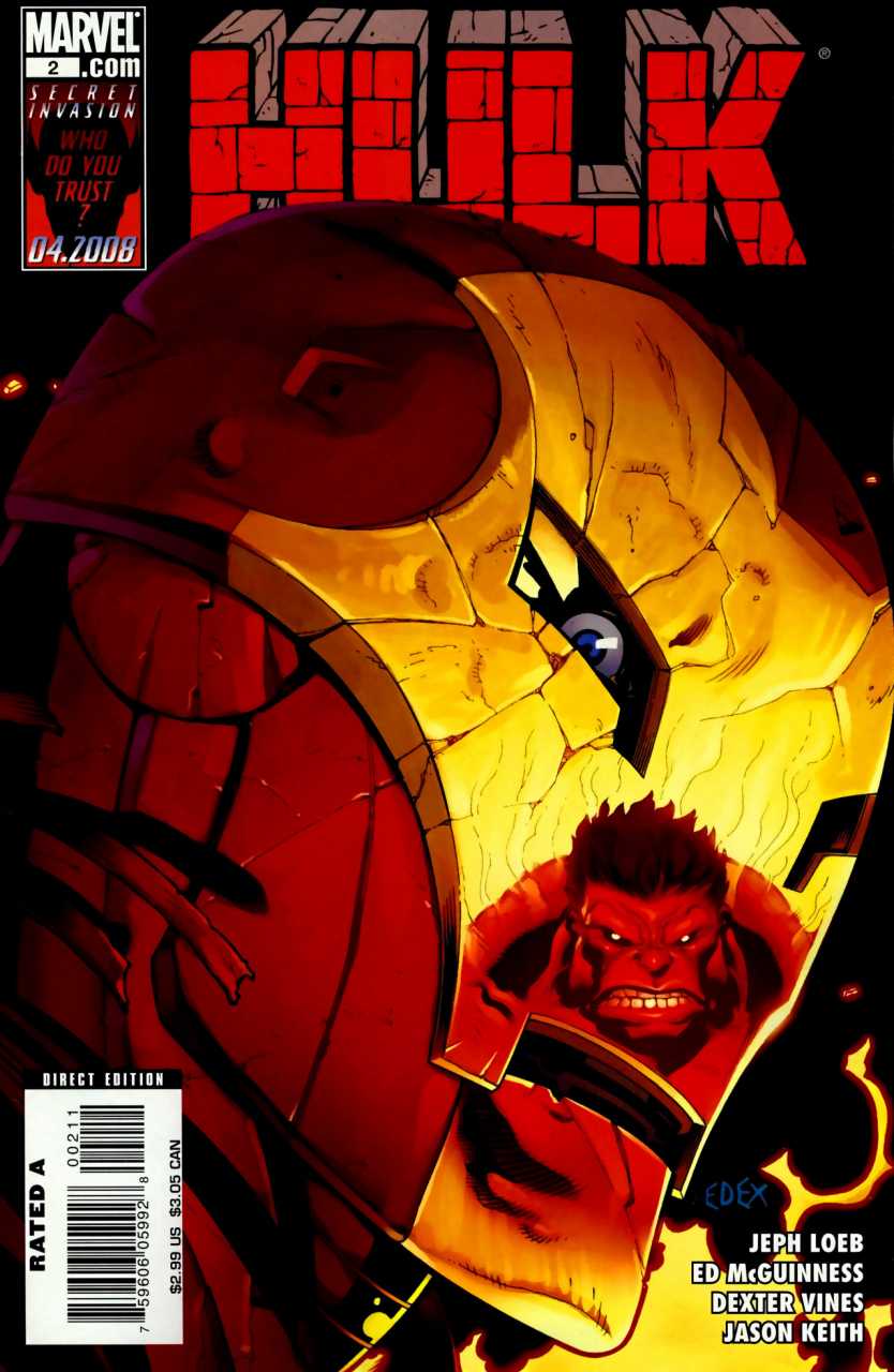 Hulk (2008) #2 [1st Full Appearance of Red Hulk]