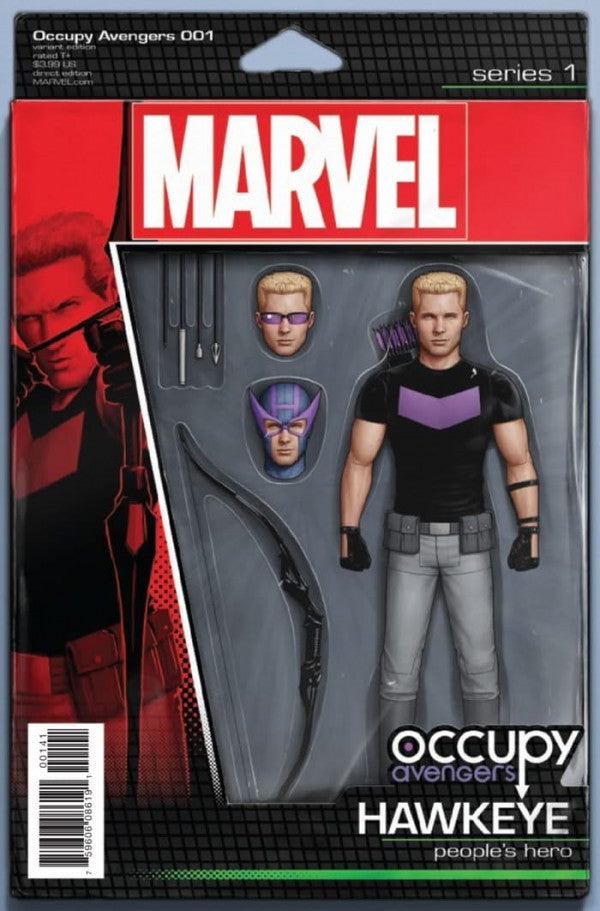 Occupy Avengers (2016) #1 Christopher Action Figure Variant <BINS>