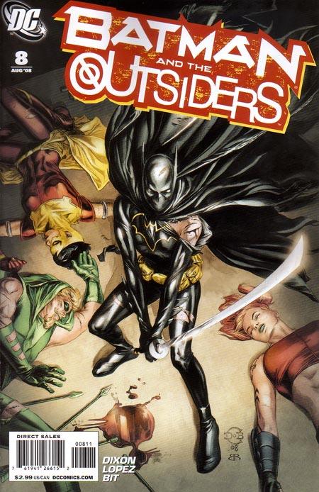 Batman and the Outsiders (2007) #8 <BINS>