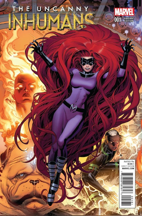 Uncanny Inhumans (2015) #1 Cheung Connecting Variant (1:25)