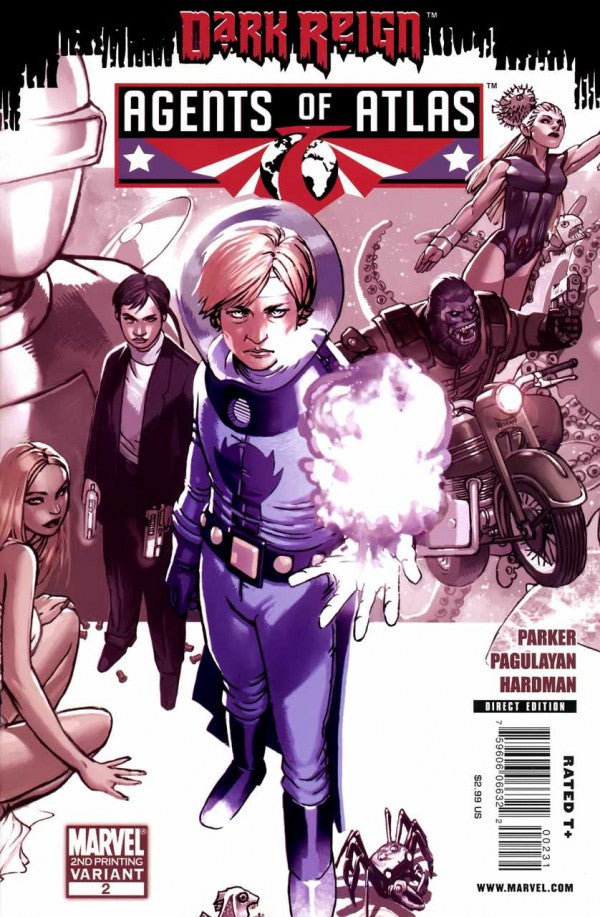 Agents of Atlas (2009) #2 2nd Printing <BIB01>