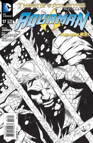 Aquaman (2011) #17 B&W Variant (1:25) <BIB01>