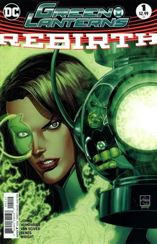 Green Lanterns Rebirth #1 Variant (2nd Print) <BINS> <OFC>