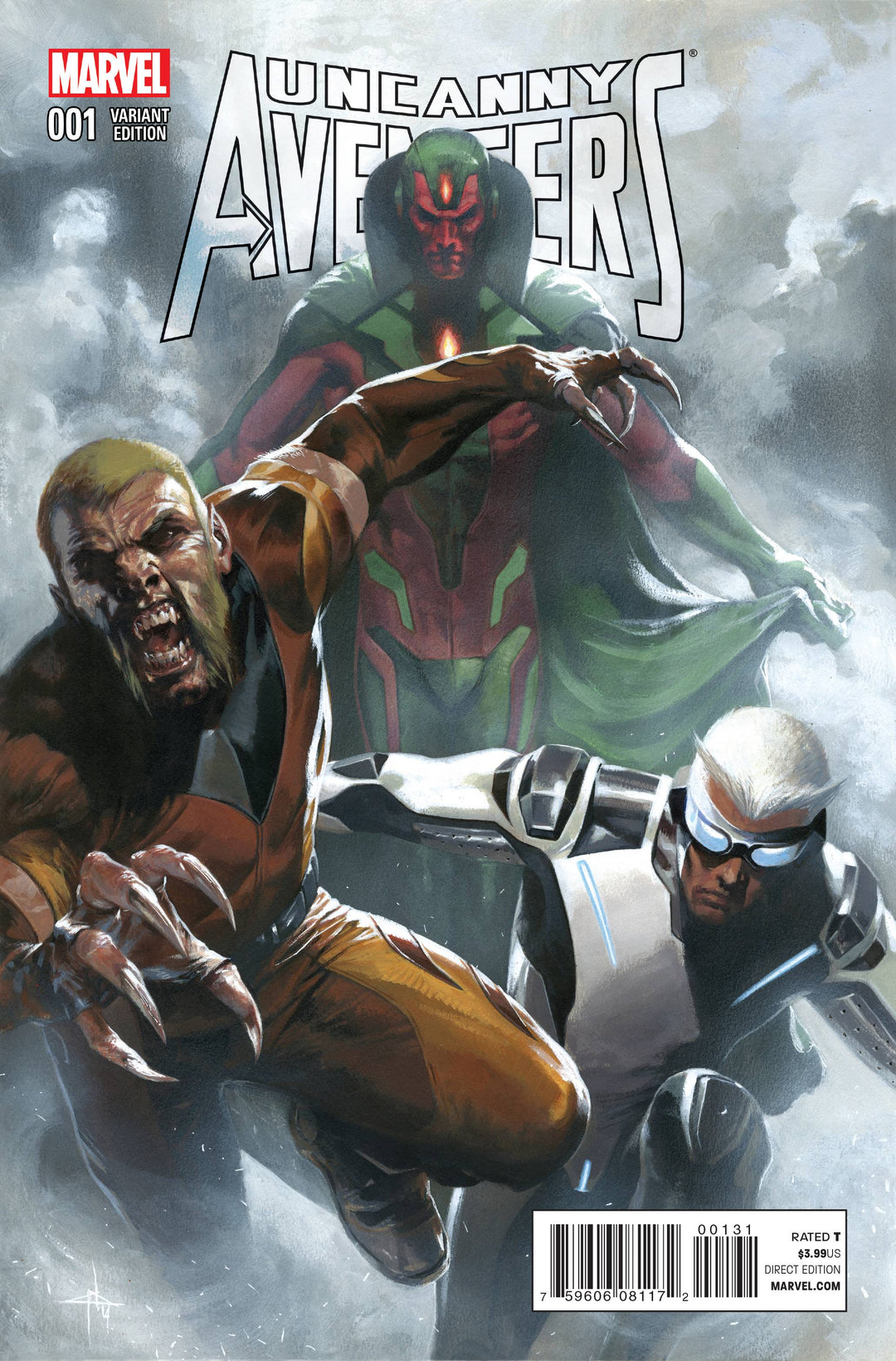 Uncanny Avengers (2014) #1 Dell'Otto Variant (1:25) <BINS>