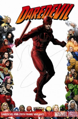 Daredevil (1998) #500 70th Frame Variant (1:10)