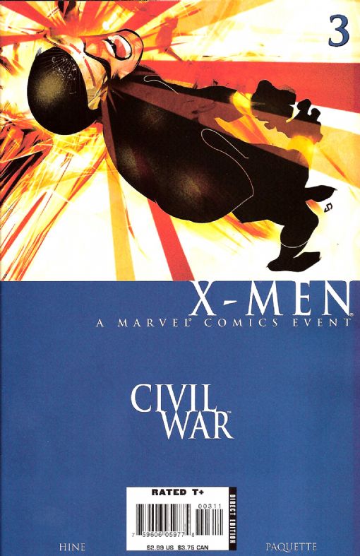 Civil War: X-Men (2006) #3 <BINS>