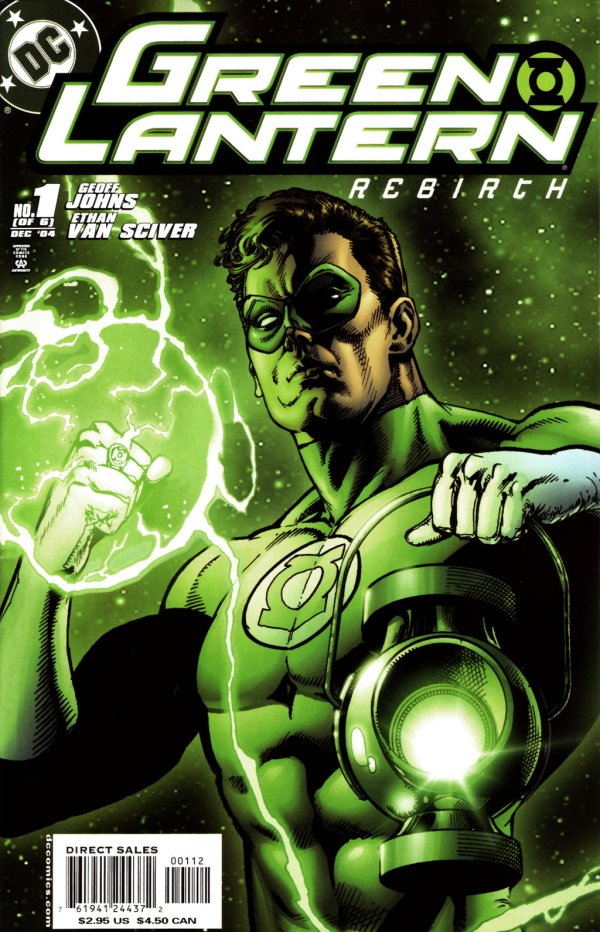 Green Lantern Rebirth (2004) #1 2nd Printing Ethan Van Sciver Variant VF+