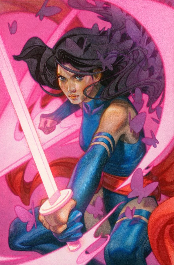 Psylocke (2025) #1 Variant (1:50) Tran Nguyen Full Art Virgin Edition