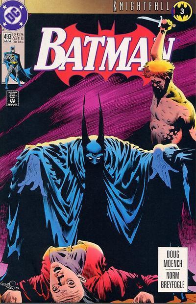 Batman (1940) #493 [Knightfall - Part 3] (VF+) <C-BINS>