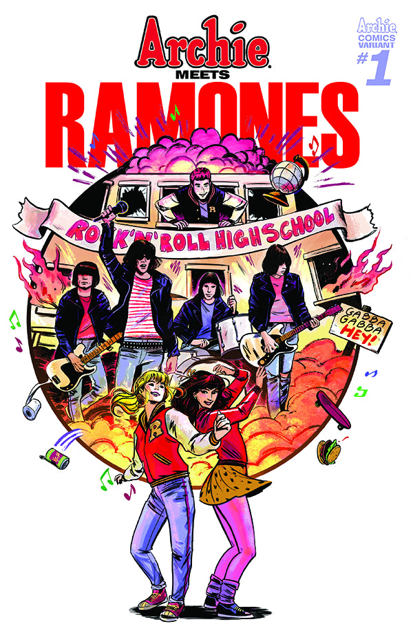 Archie Meets the Ramones (2016) #1 Fish Variant <BIB01>