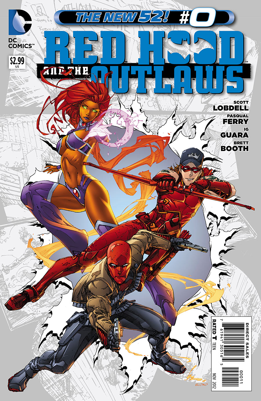 Red Hood and the Outlaws (2011) #0 VF+