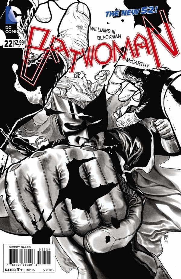 Batwoman (2011) #22 J. H. Williams III B&W Variant (1:25) <BINS>