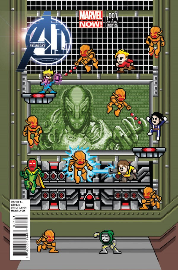 Avengers A.I. (2013) #1 Waite 8-Bit Variant (1:25) <BIB02>