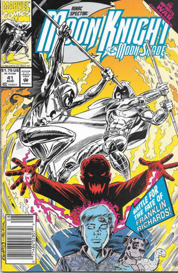Marc Spector: Moon Knight (1989) #41 Newsstand [VF] <OXB-03>