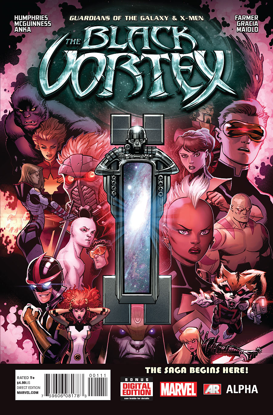 Guardians of the Galaxy & X-Men: The Black Vortex - Alpha (2015) #1 <BINS> <YS28>