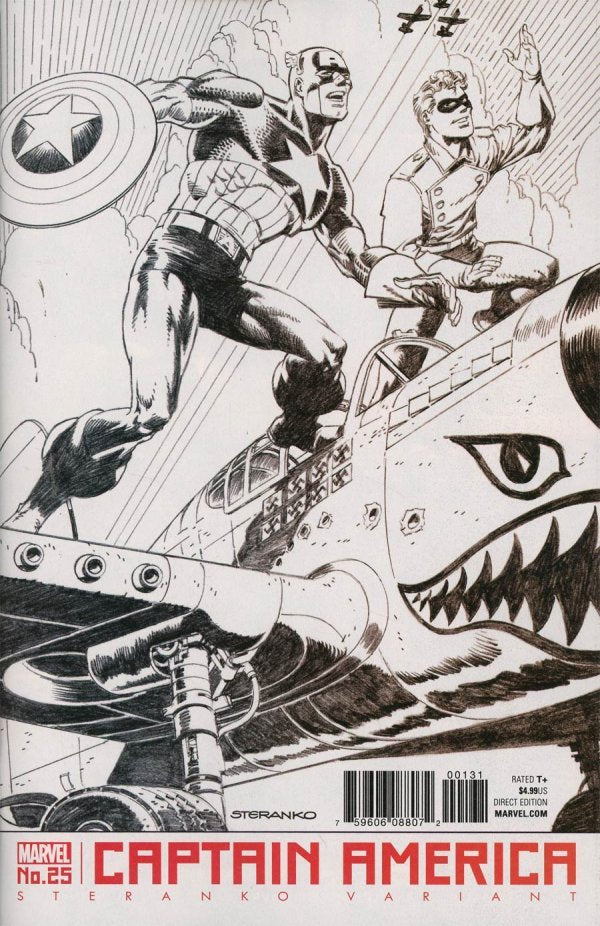 Captain America: Sam Wilson (2015) #25 Steranko B&W Variant <BINS>