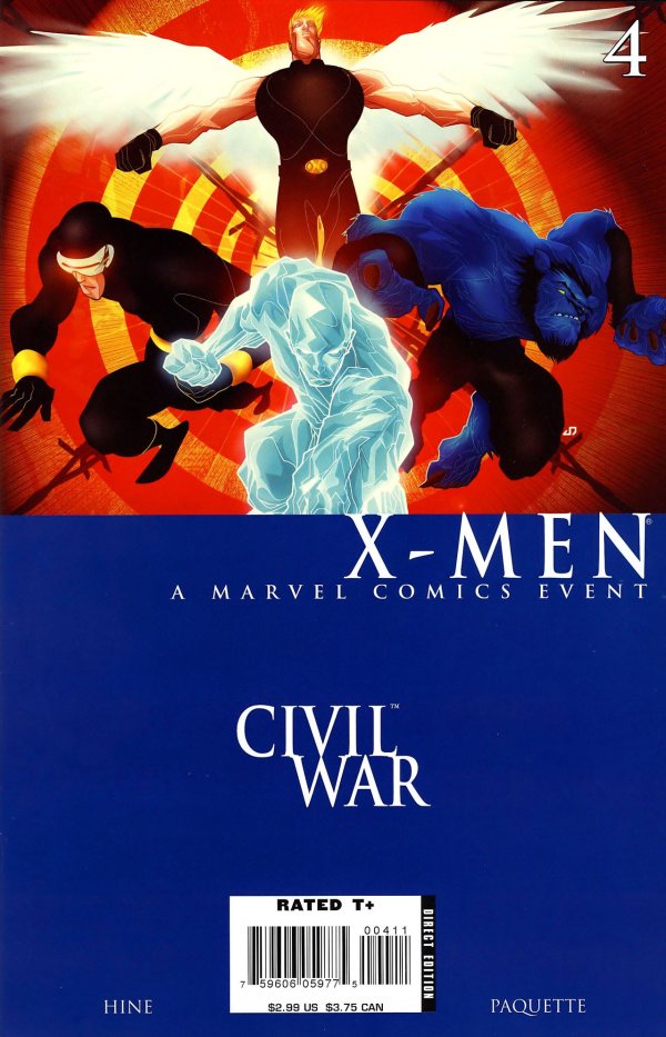Civil War: X-Men (2006) #4 <BINS>