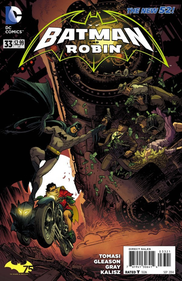 Batman and Robin (2011) #33 Michael Wm. Kaluta Batman 75th Anniversary Variant <BINS>