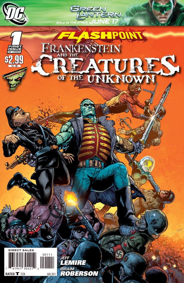 Flashpoint: Frankenstein and the Creatures of the Unknown (2011) #1 <BINS>