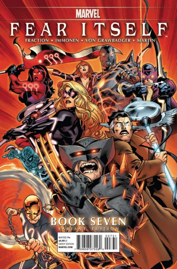 Fear Itself (2011) #7 Immonen Variant (1:25) <BINS>