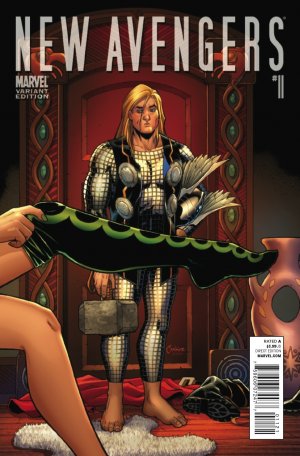 New Avengers (2010) #11 Thor Hollywood Variant (1:15) <BINS>