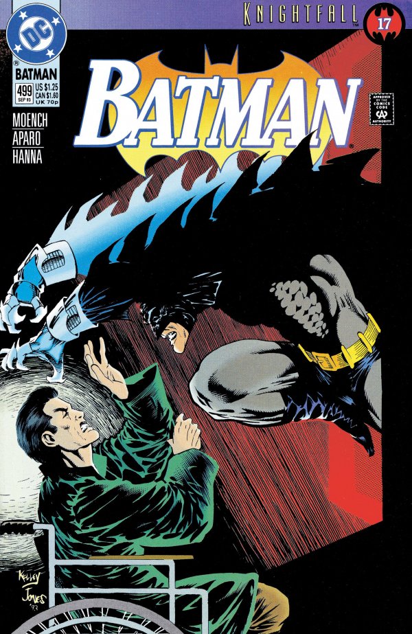 Batman (1940) #499 [Knightfall - Part 17] (VF+) <C-BINS>