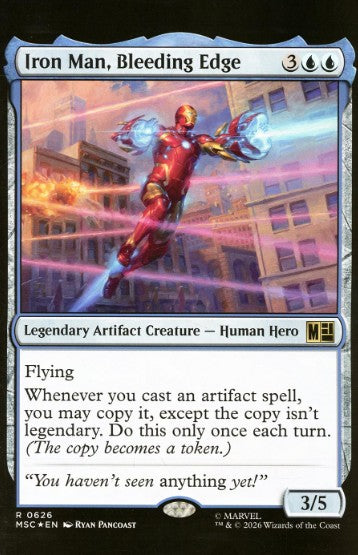 Iron Man (2026) #6 Classified Artist Magic: The Gathering Variant
