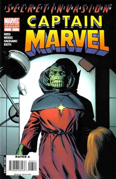 Captain Marvel (2007) #3 2nd Printing <BINS>