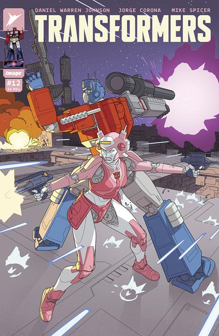 Transformers (2023) #12 Cover E (1:50) Cory Walker Variant