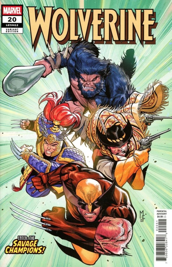 Wolverine (2024) #20 Martin Coccolo Classified Spoiler Variant