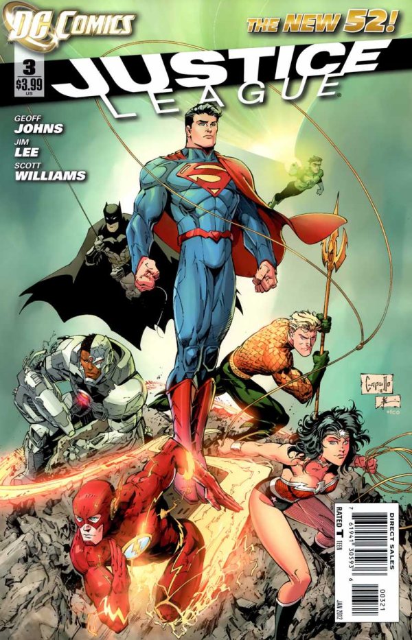 Justice League (2011) #3 1:25 Greg Capullo Variant