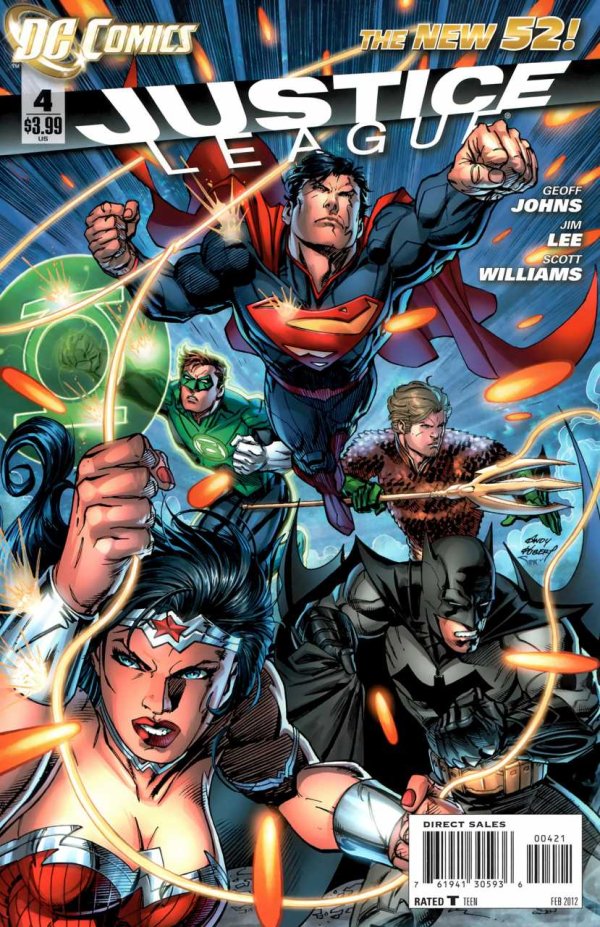 Justice League (2011) #4 1:25 Andy Kubert Variant