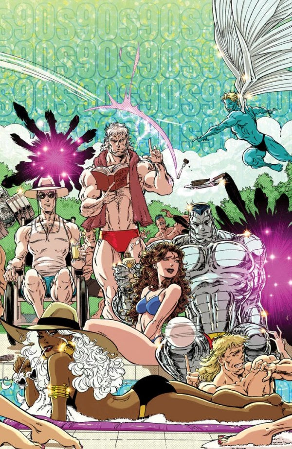 Kaare Andrews X-Men Pool Connecting Virgin Cover Lot - X-Men (2021) #35, X-Men (2024) #1, & Nyx (2024) #1