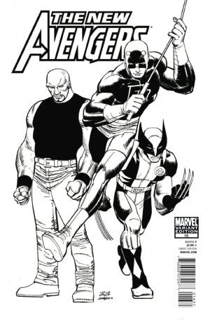 New Avengers (2010) #16 Arch Sketch Variant (1:50) <V6>