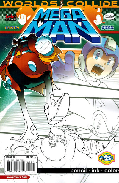 Mega Man (2011) #27 P.I.C. Variant