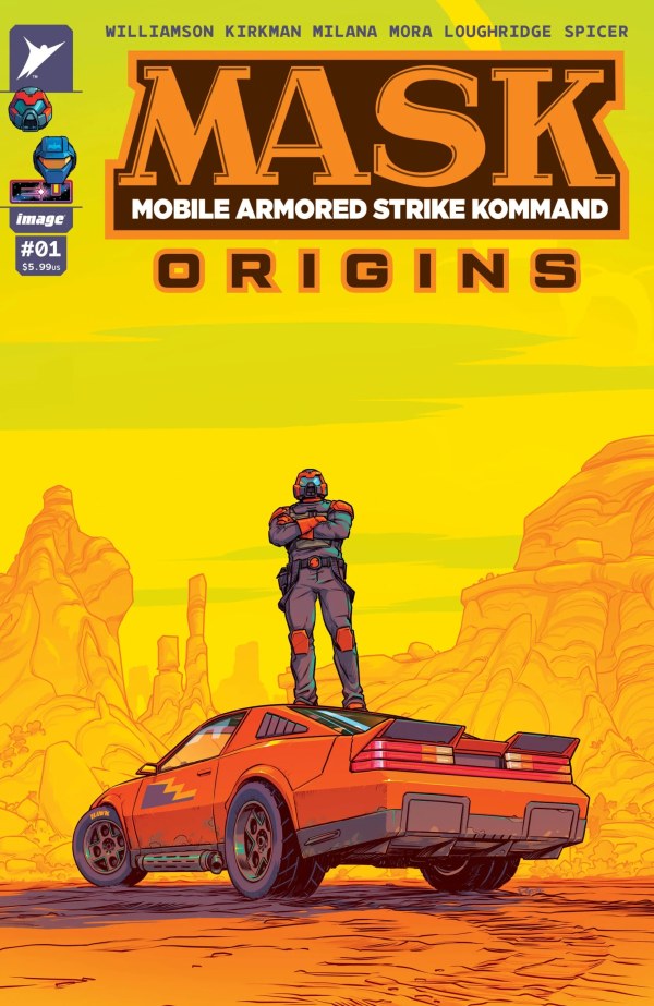 Mask Origins (2026) #1 Cover A Prye Parr Secret Gold Foil Variant