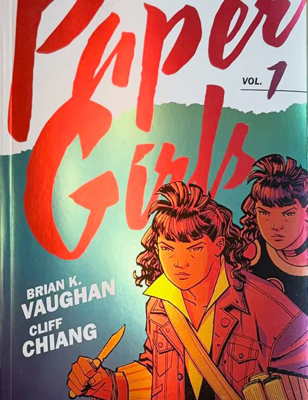 Paper Girls Backpack Edition TPB Volume 01 Direct Market Exclusive Cliff Chiang Cover