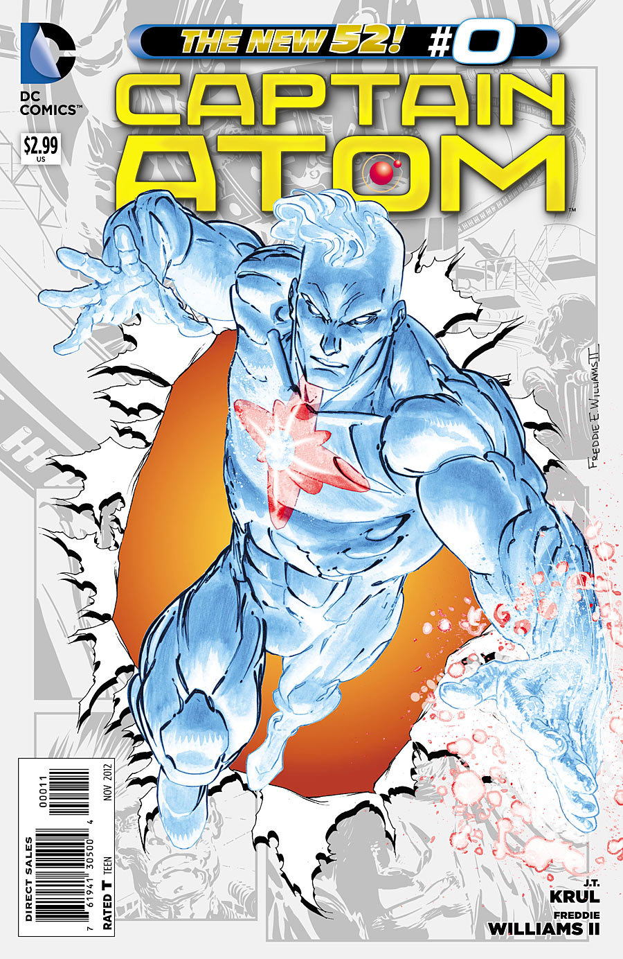 Captain Atom (2011) #0 VF