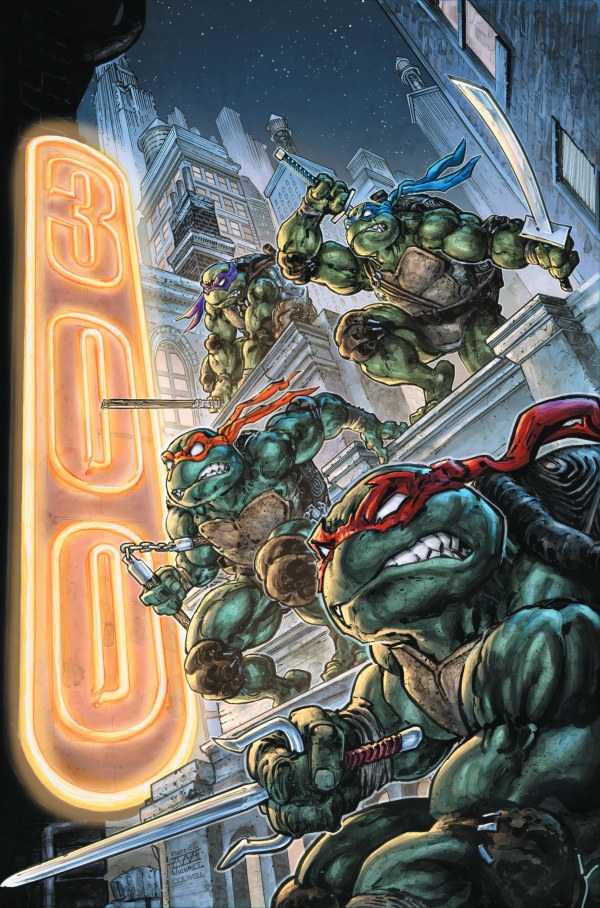 Teenage Mutant Ninja Turtles (2024) #20 300th Issue Freddie E. Williams II Virgin Variant