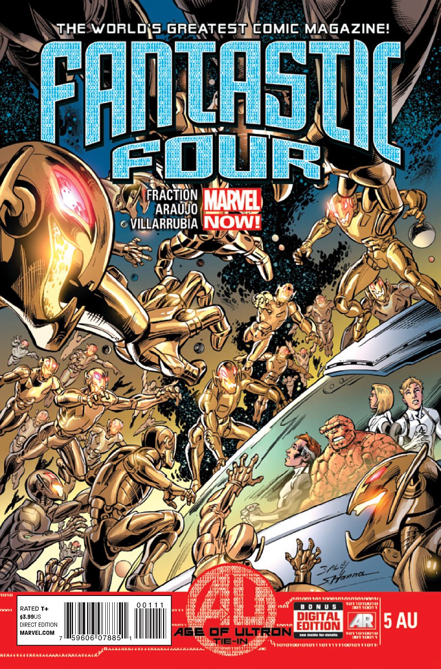 Fantastic Four (2013) #5 AU <BINS>