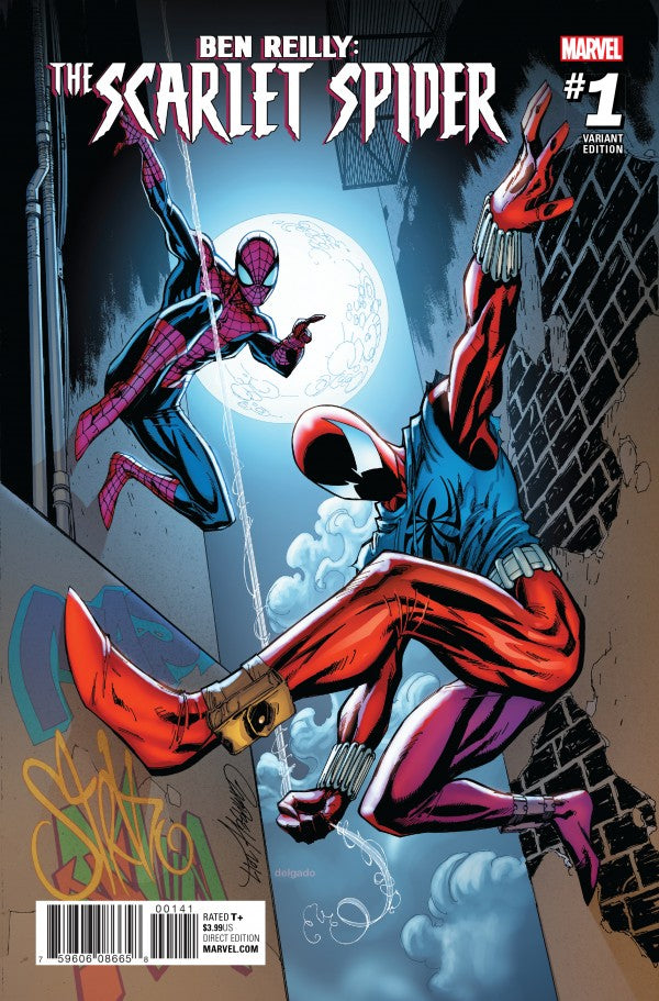 Ben Reilly: The Scarlet Spider (2017) #1 J. Scott Campbell Variant (1:15)