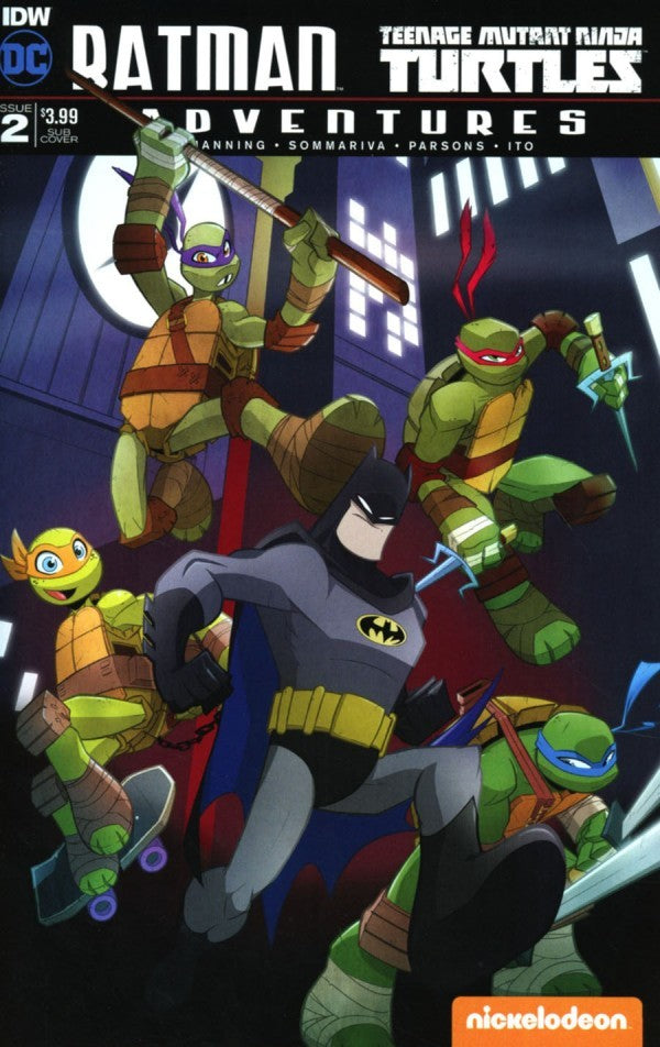 Batman/Teenage Mutant Ninja Turtles Adventures (2016) #2 Billy Martin Cover <BINS>