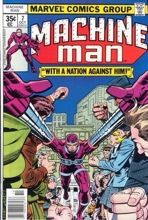 Machine Man (1978) #7 Newsstand [VF]