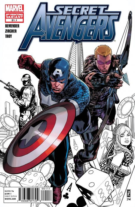 Secret Avengers (2010) #21.1 2nd Printing <BINS>